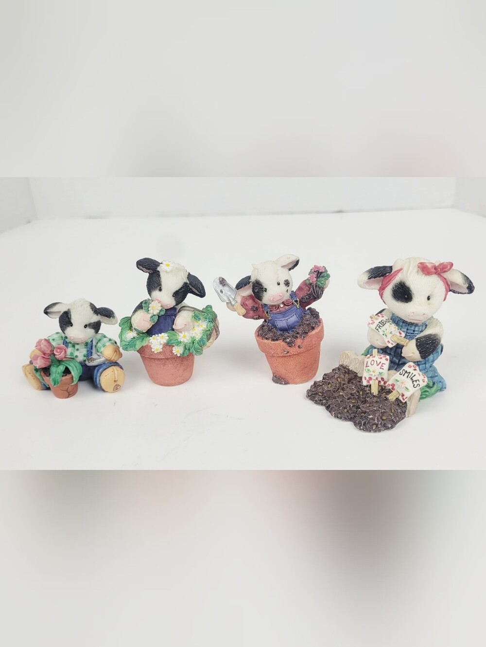 Lot of 4~Mary's Moo Moos~Bloom Where Planted~I Pick Moo~Peek A Moo~Sowing Seeds
